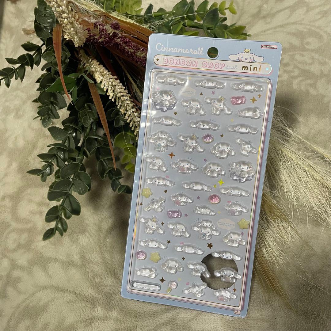 【正規品】ボンボンドロップシールミニ　サンリオ　フルコンプ　8個　8種　新品