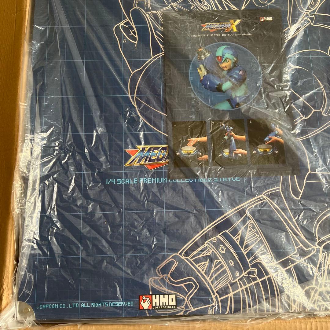 ロックマンX 1/4 プレミアムコレクティブル スタチュー ブルー