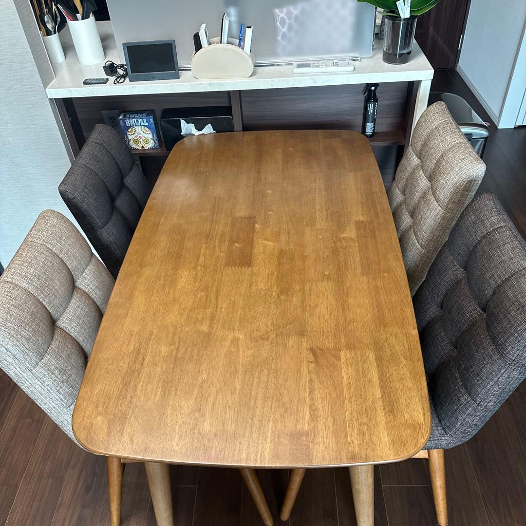 【特価】木製ダイニングテーブル　※送料込み