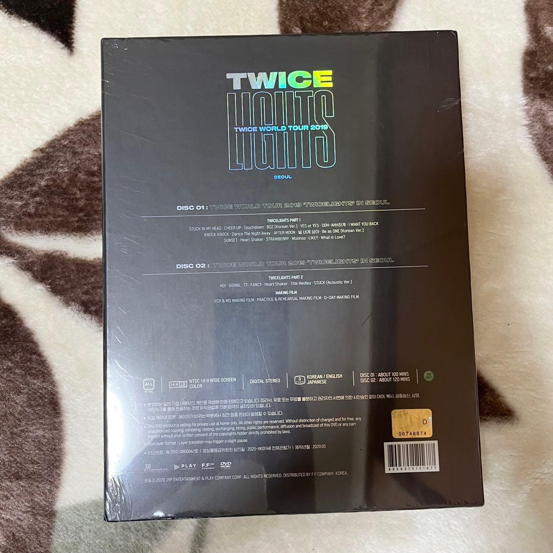 ミュージック TWICE THE WORLD TOUR SEOUL LIGHTS DVD