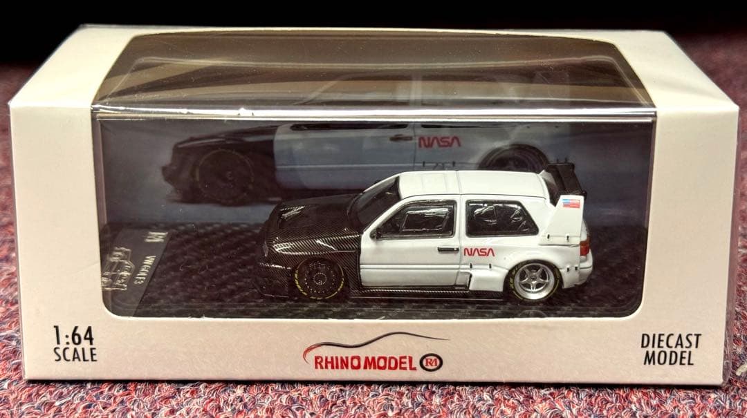 Rhino Models 1/64 VW ゴルフ MK3 NASA
