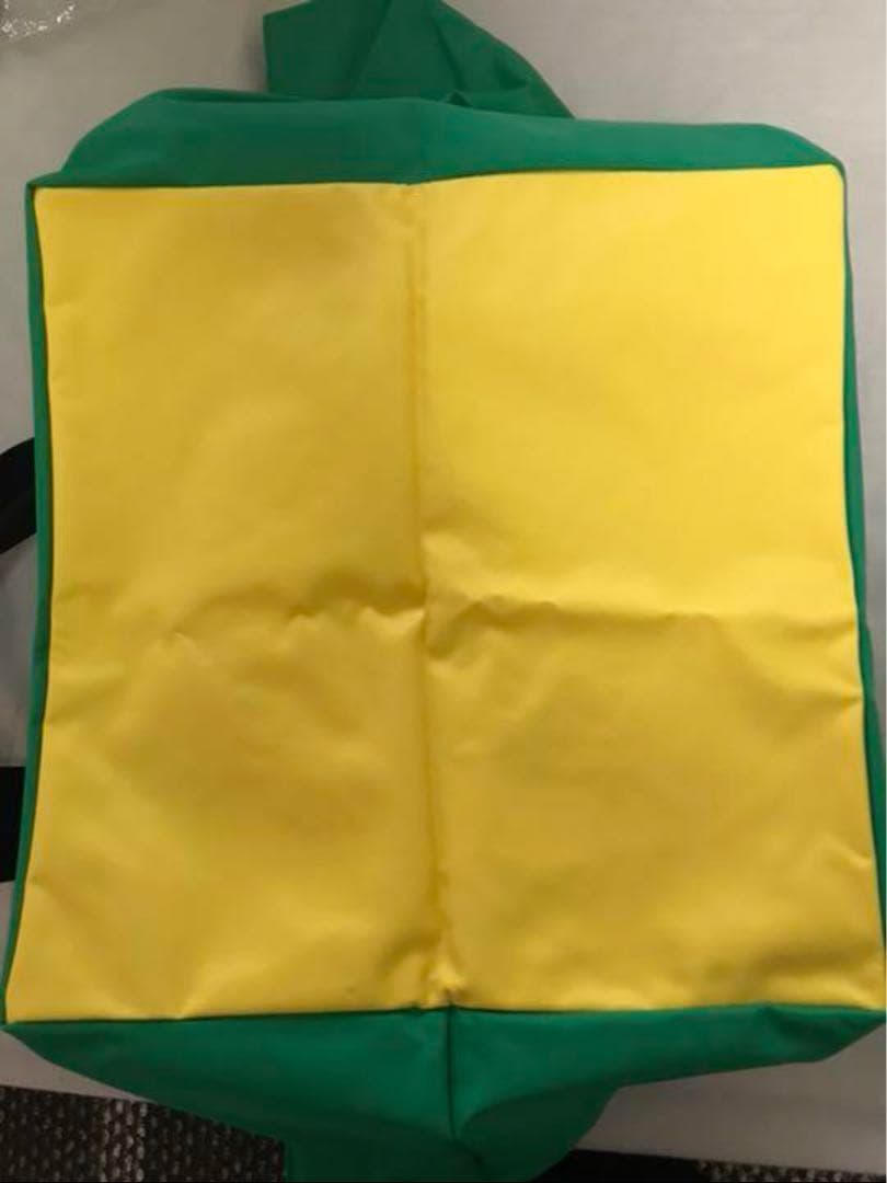 エルベシャプリエ　ZUCCA CABANE 折りたたみバッグ 緑色