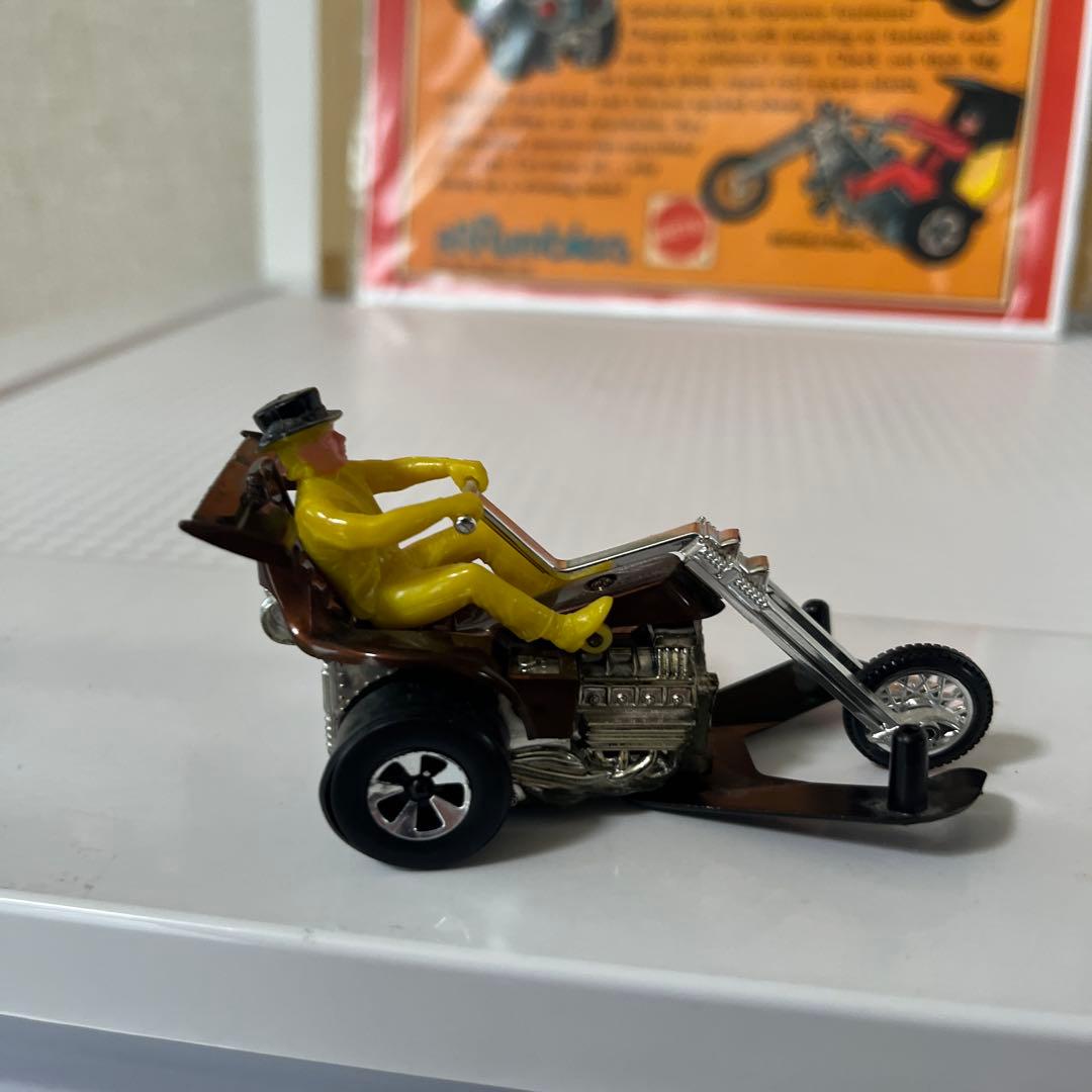 ホットウィール　チョップサイクル 1972年　ブルーザークルーザー　ビンテージ