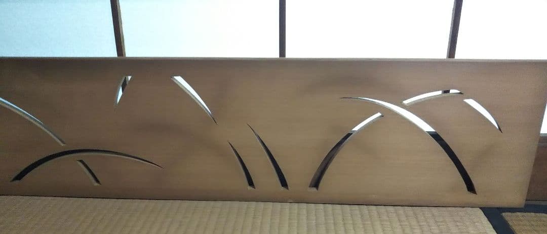 茶道具 風炉先 玄々斎好み 芦透かし 葦透かし 板風炉先