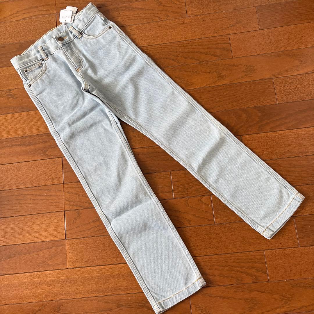 【新品】Bonpointボンポワン デニムパンツ　ブルージーンズ　10A