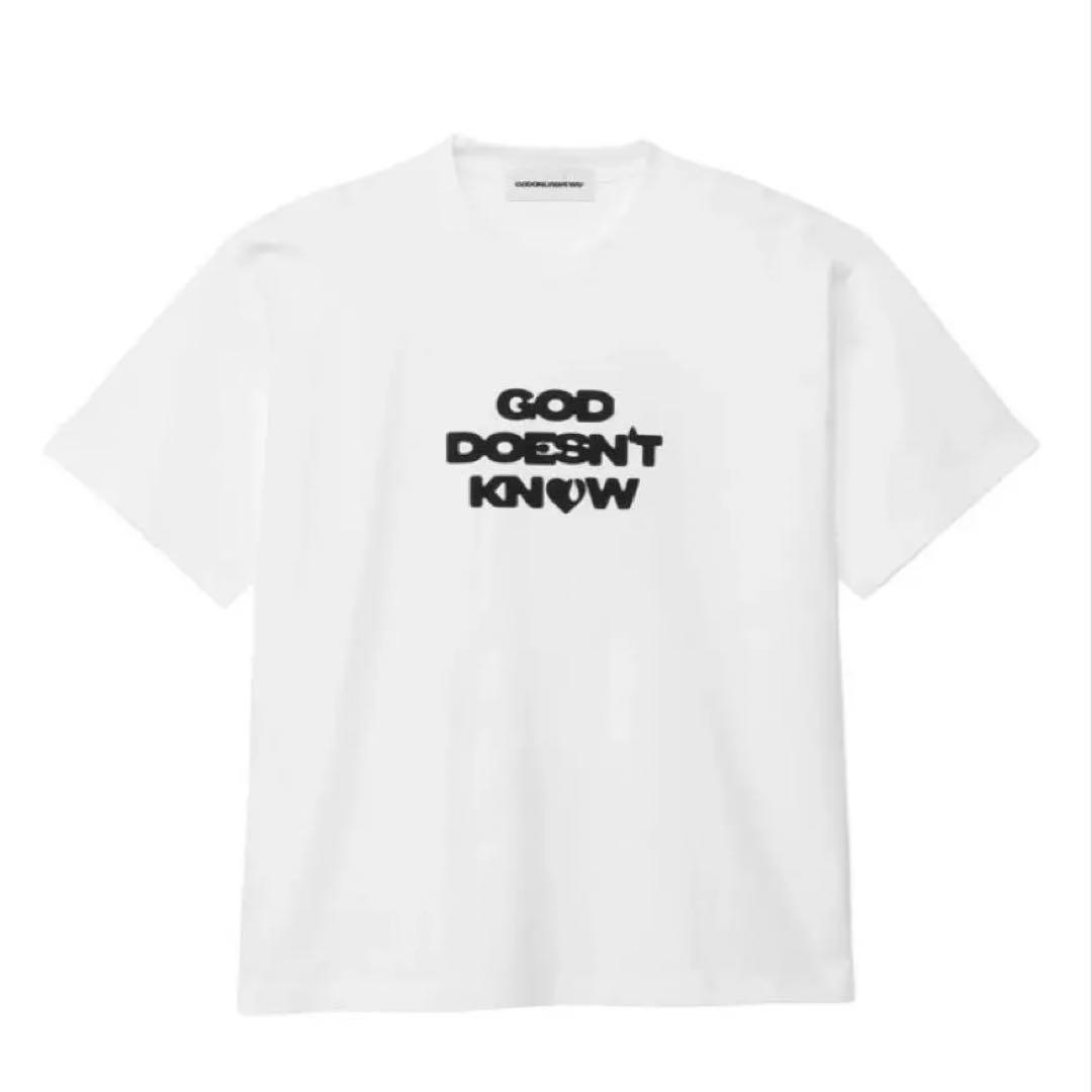 GOD ONLY KNOWS x FRAGMENT Tシャツ 白 Lサイズ