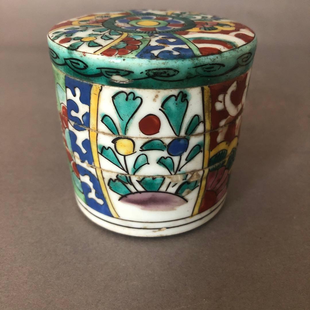 骨董陶器　三段重