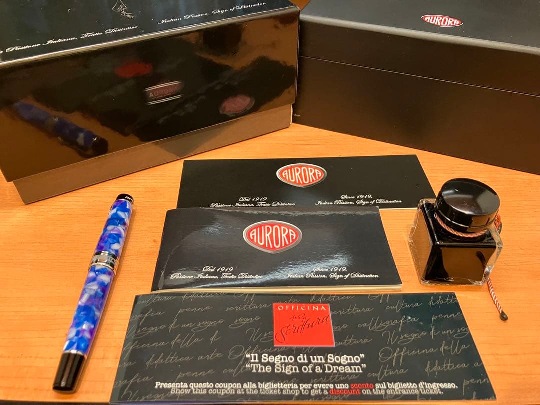 aurora 万年筆 CALEIDOSCOPIO