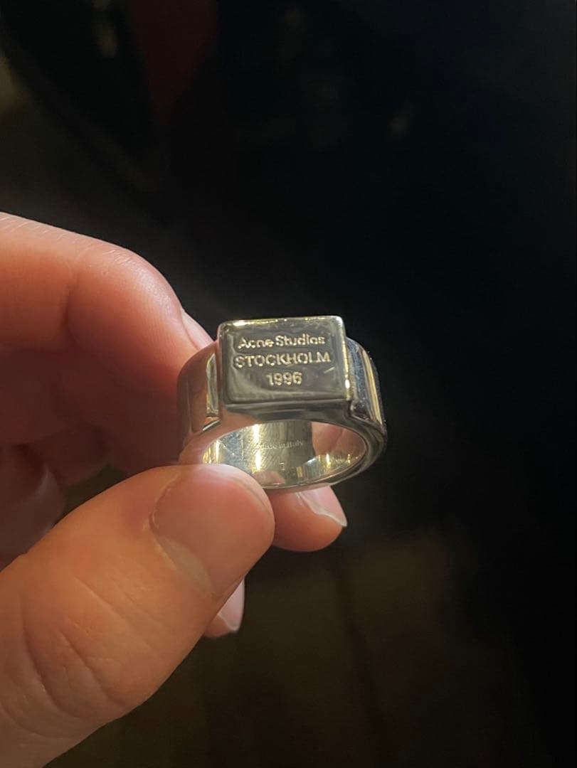 acnestudios 指輪　L