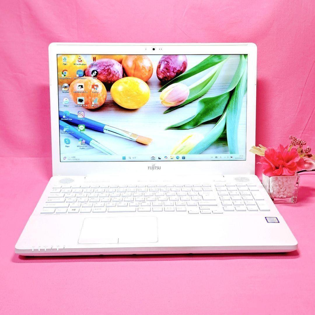 D35【人気】第7世代i7/SSD　富士通ノートパソコン Windows11