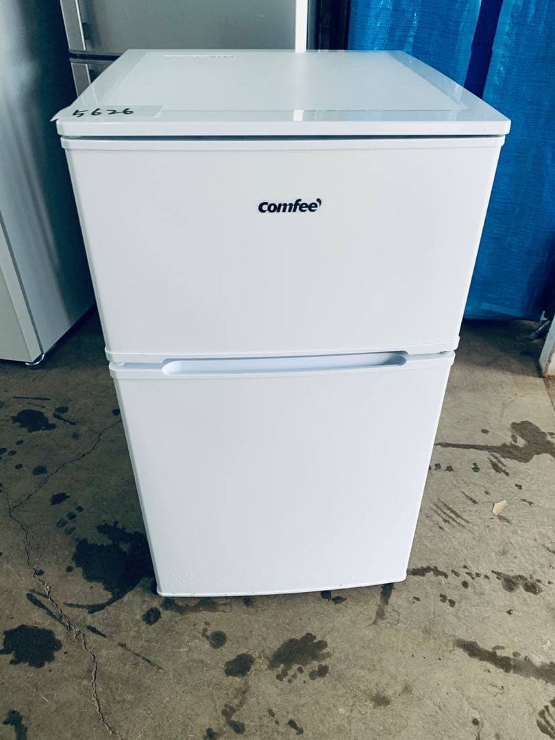 送料設置無料　comfee ノンフロン冷凍冷蔵庫　RCT90WH