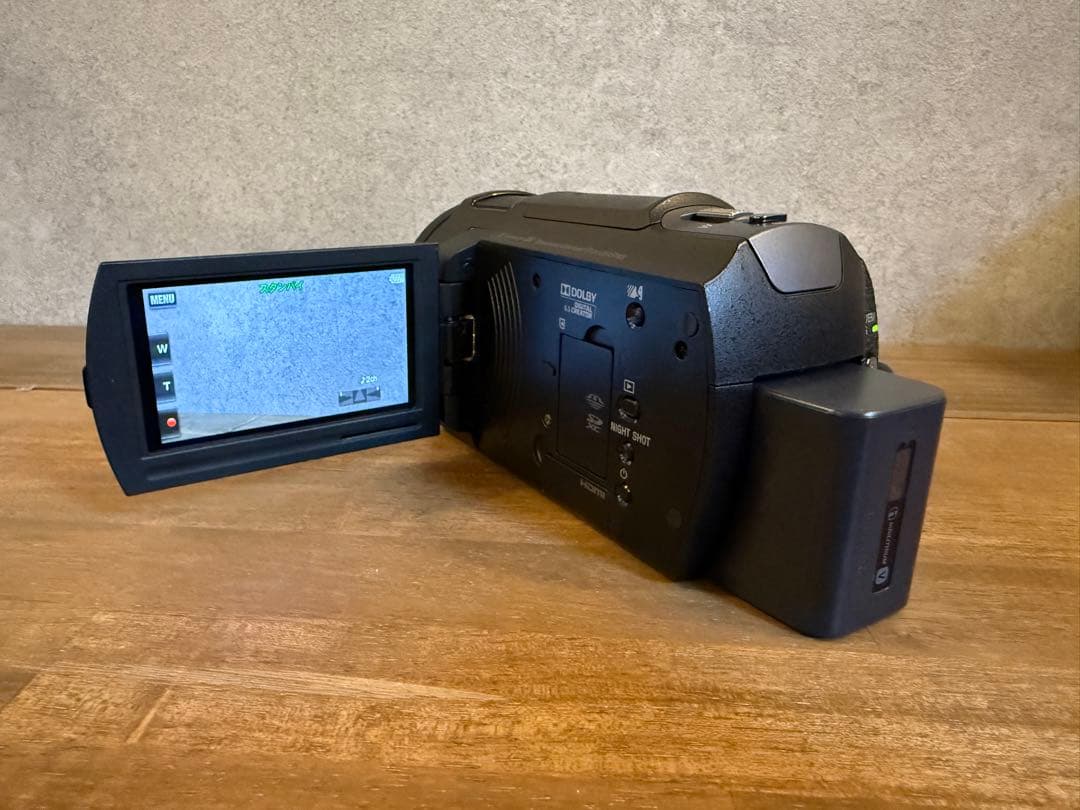 大*一様 SONY FDR-AX30 ソニー4K ハンディカム　バッテリー2個付