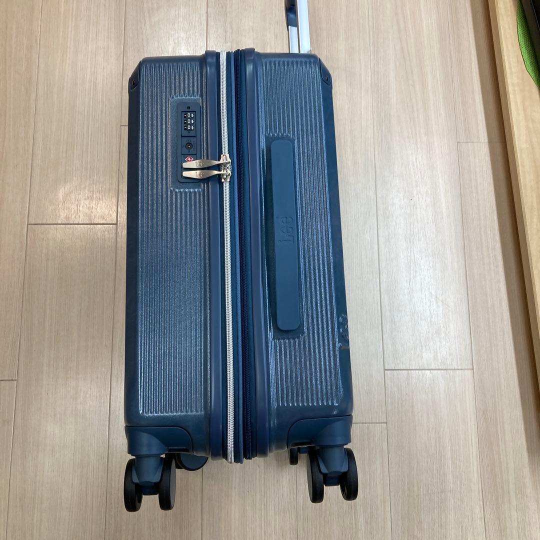 Lee ネイビー キャリーケース