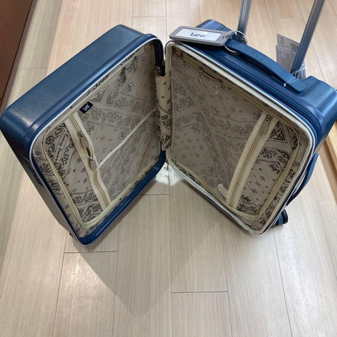 Lee ネイビー キャリーケース
