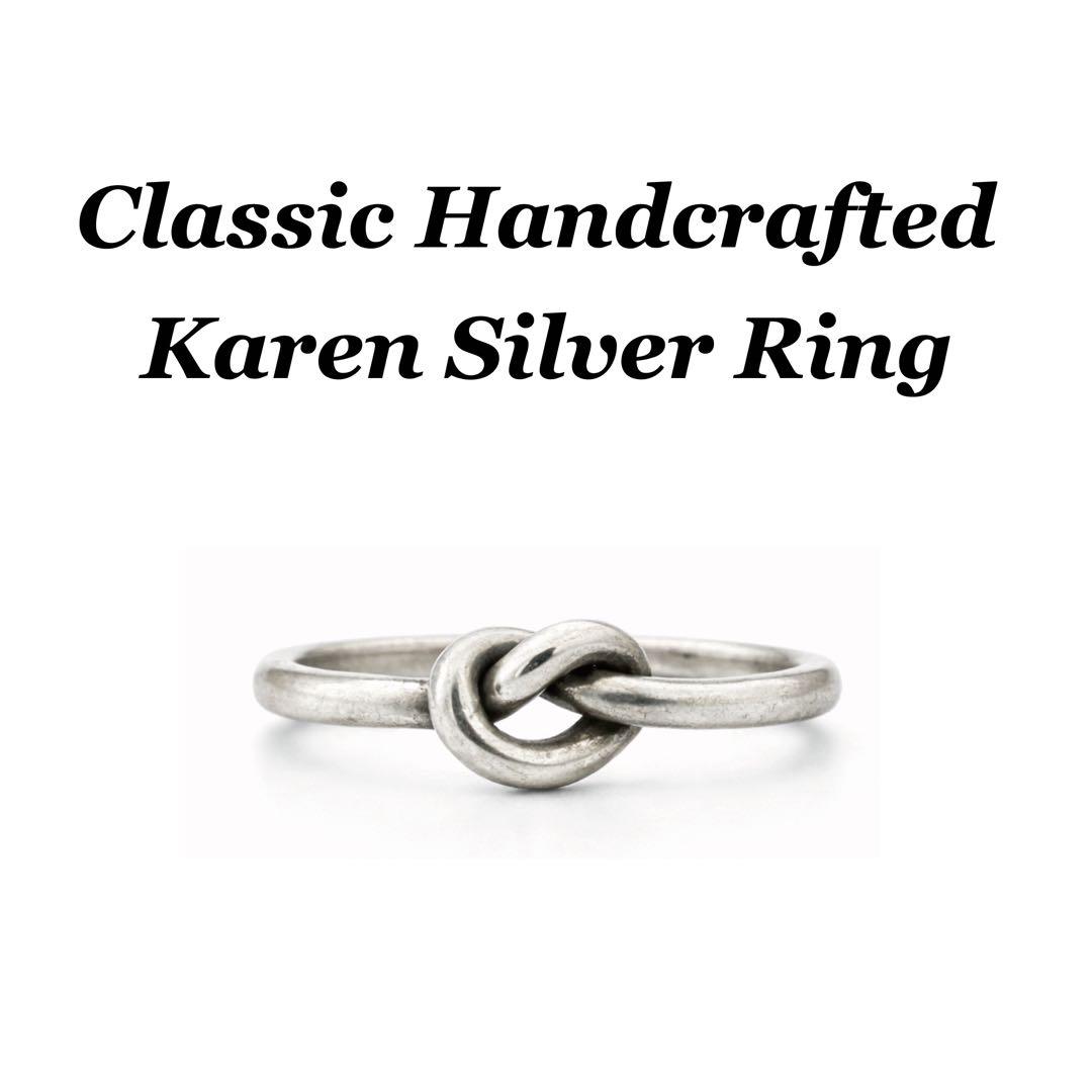 カレン シルバー タイ ビンテージ ハンドメイド 古着 アメカジ 925