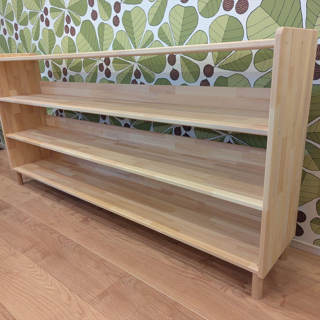 いちご　木製棚　絵本棚　本棚✨ウッドシェルフ　ハンドメイド　モンテッソーリ