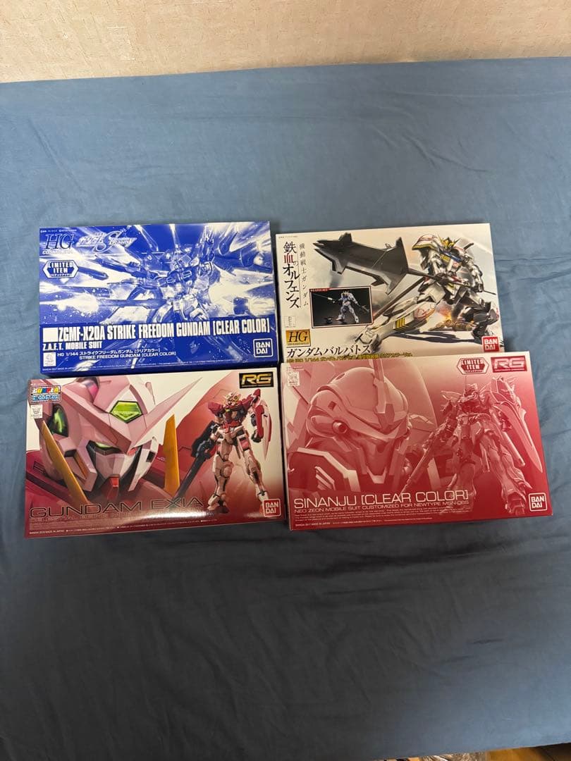 RG HGガンプラ クリアカラーセット