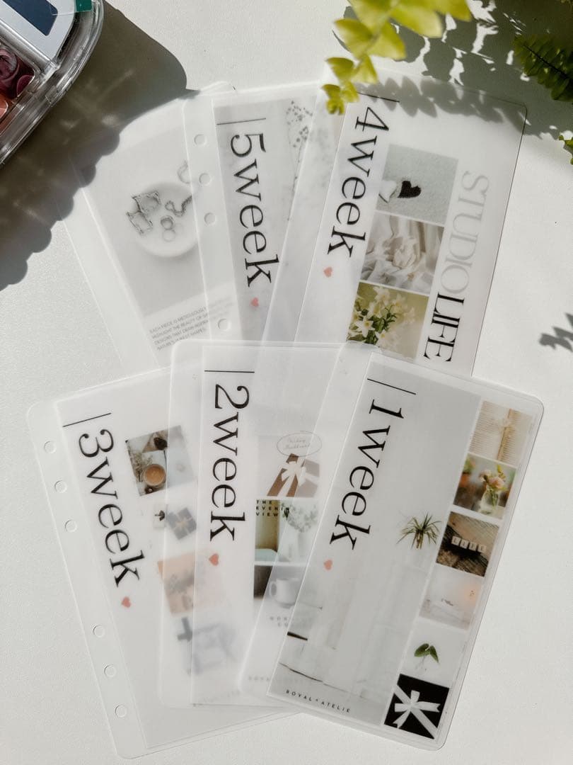 A6リフィル LIFE saving week 1750円