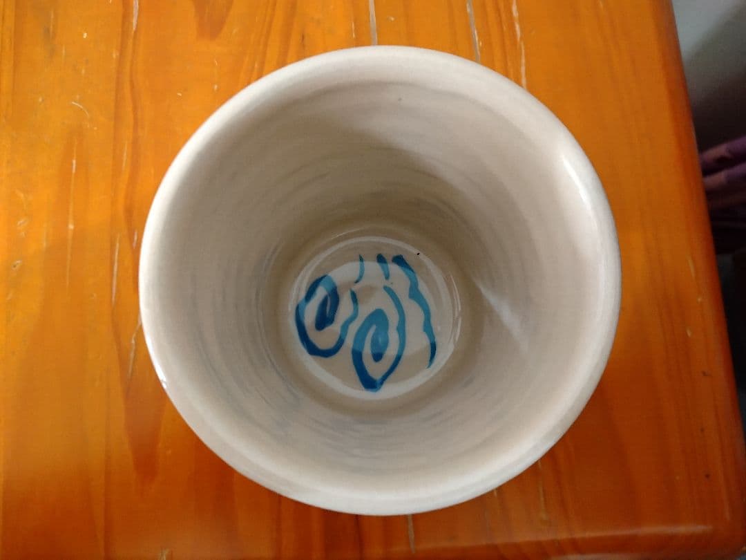 南島焼　奈美ロリマーさん作品　カップ　高さ約8cm　直径約8cm