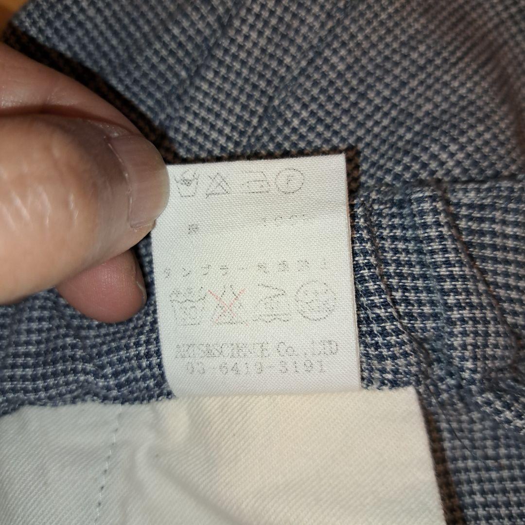 ARTS&SCIENCE チェックリネンパンツ