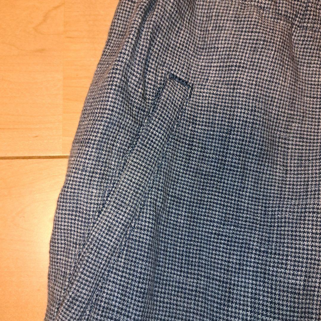 ARTS&SCIENCE チェックリネンパンツ