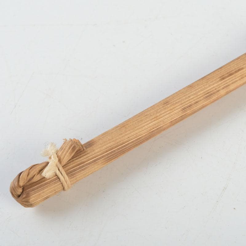 茶道具　古銅　一政堂造　伊藤政治　利休形　風炉灰匙　共箱　V　9497