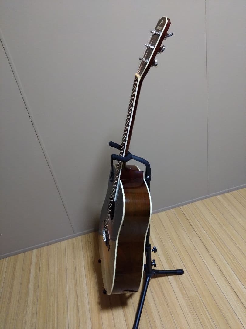 モーリス、アコースティックギターレフティM653LH TSバースト