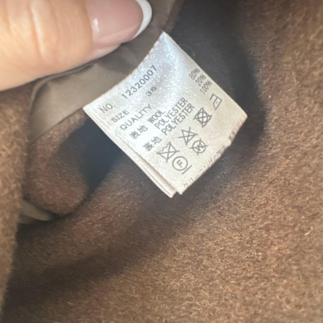 todayful トゥデイフル　wool over coat