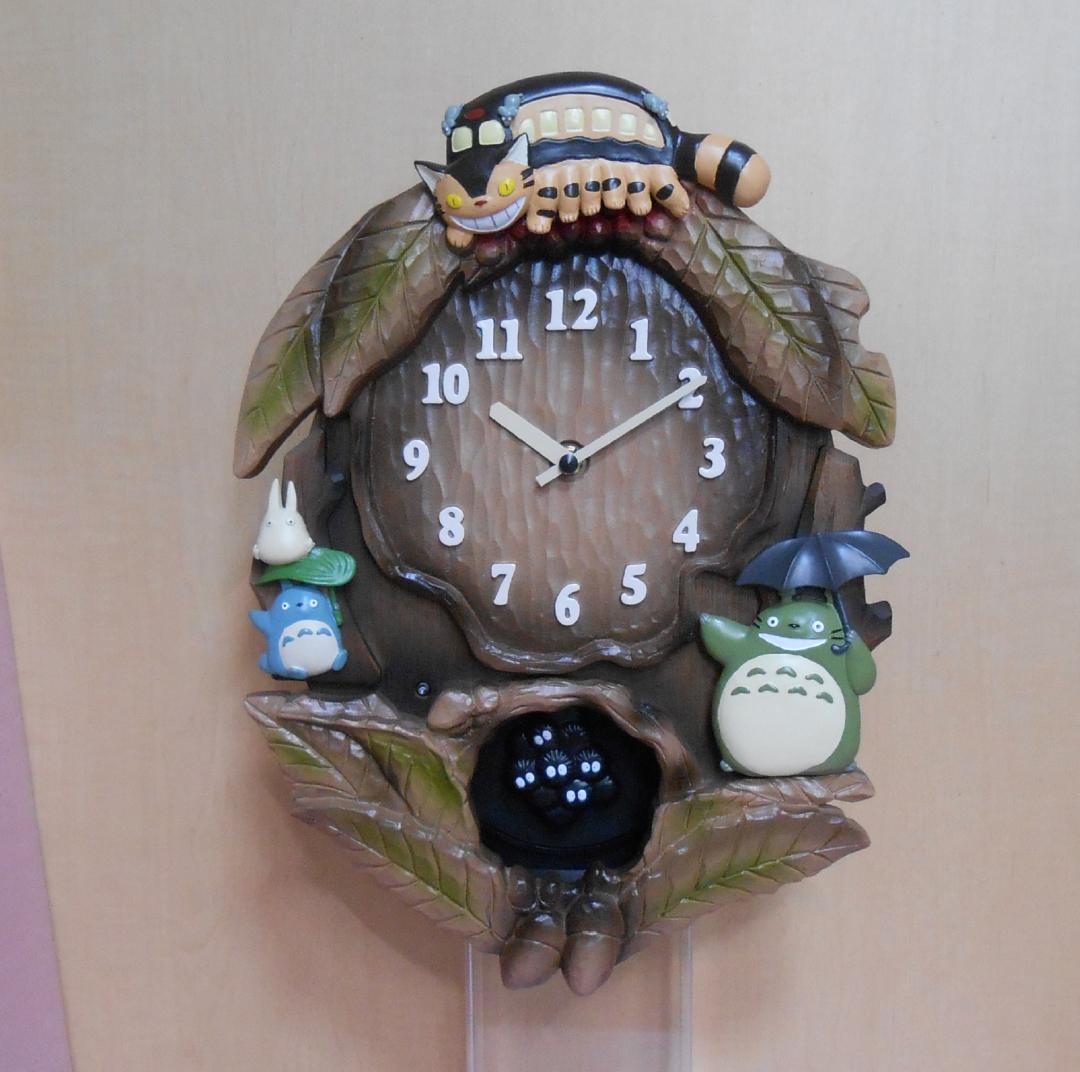 となりのトトロ掛け時計 M837MN-27