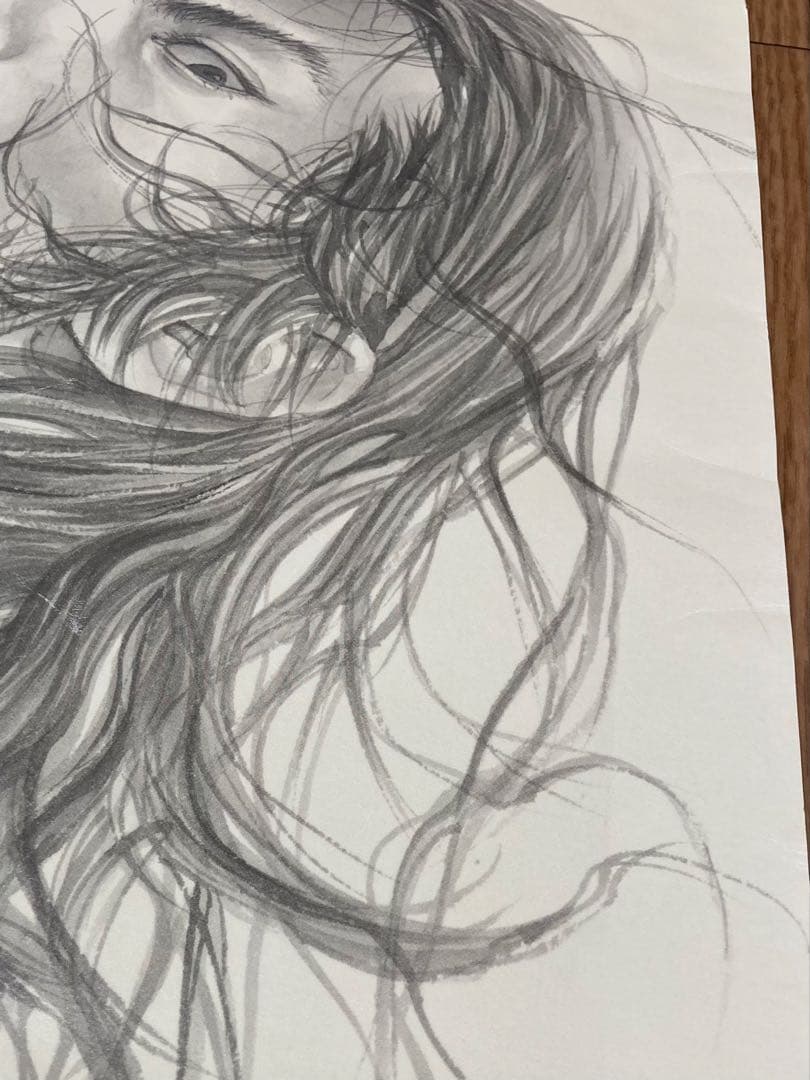 井上雄彦–バガボンド　武蔵ポスター　最後のマンガ展