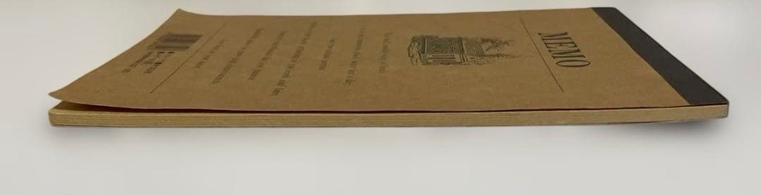 【匿名配送】ナカバヤシ　Nakabayashi メモ帳 文房具　昭和レトロ