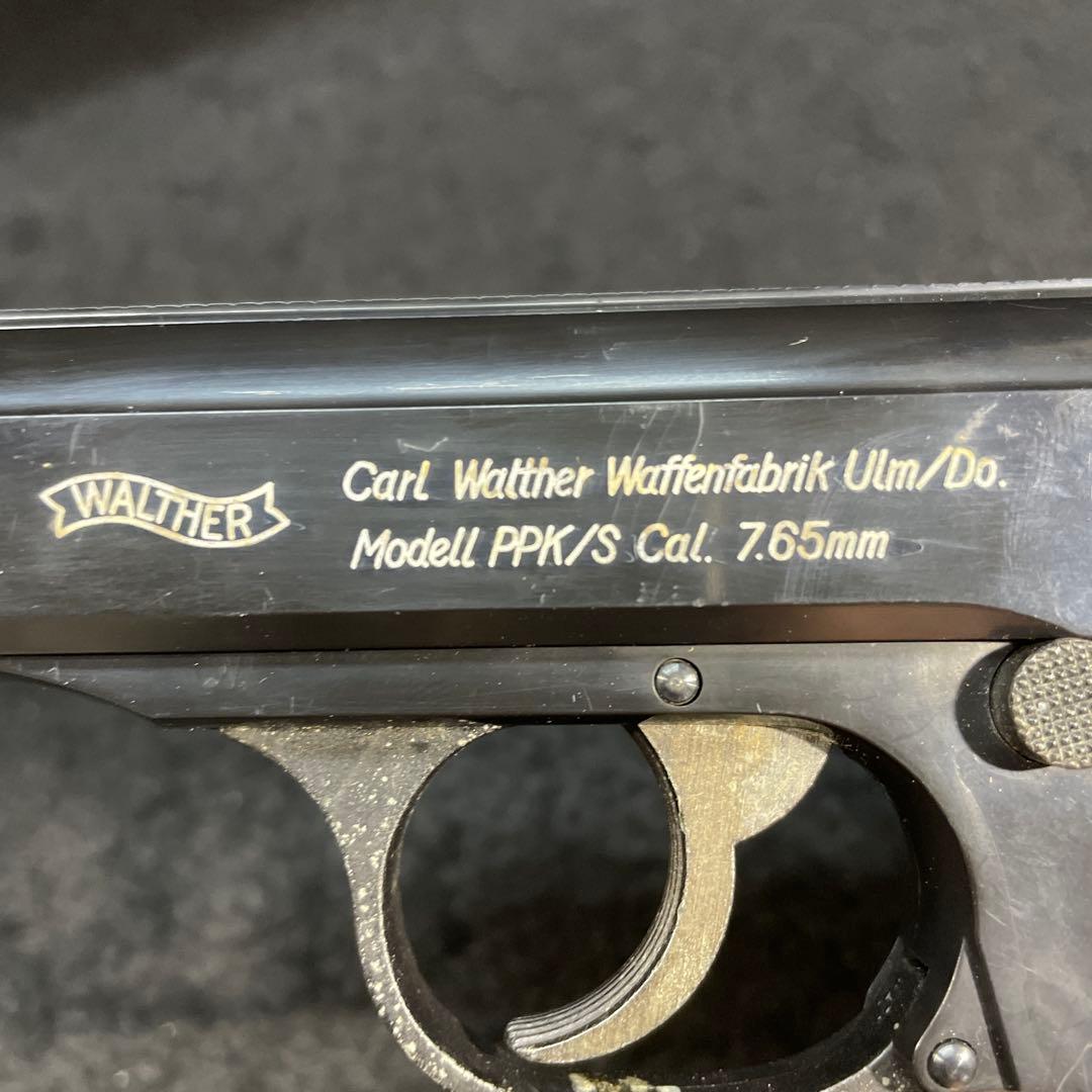 モデルガン マルシン ワルサー PPK/S ダブルアクションオートマチック