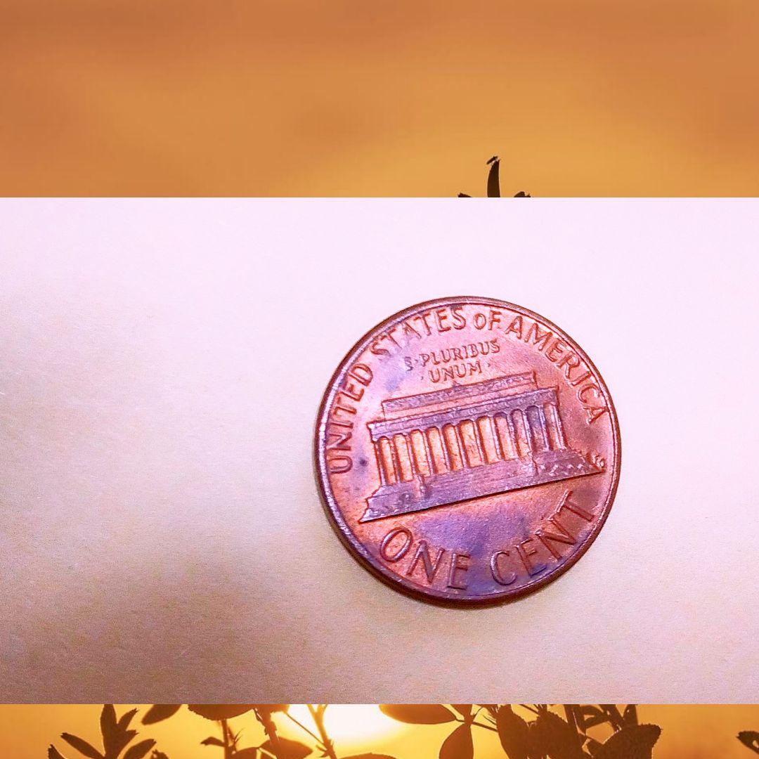 リンカーン　１セント　希少１９８２年製・ミントマークなし