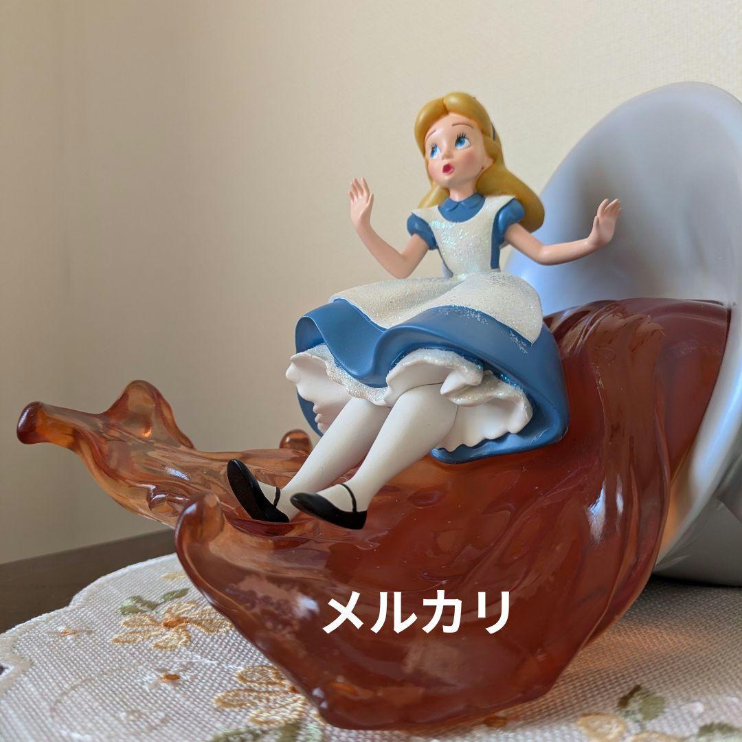 ディズニー100周年限定 アリス フィギュア エネスコ ディズニーショーケース