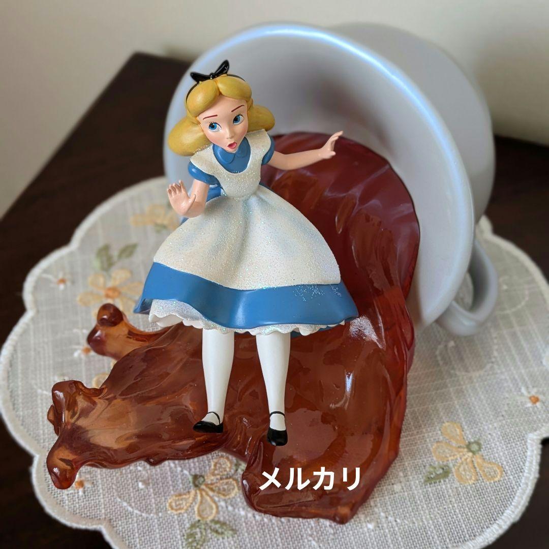 ディズニー100周年限定 アリス フィギュア エネスコ ディズニーショーケース