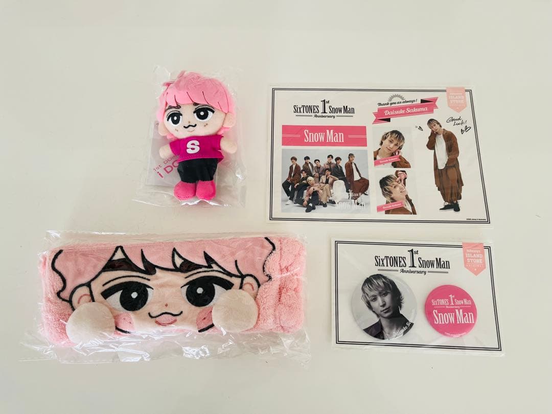 Man 佐久間大介 まとめ売り(すのチル　ぬい アクキー)