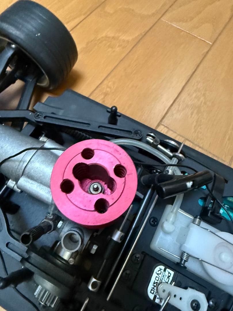 ディアゴスティーニ 週刊フェラーリラジコンカー F2004 オプションパーツ有り