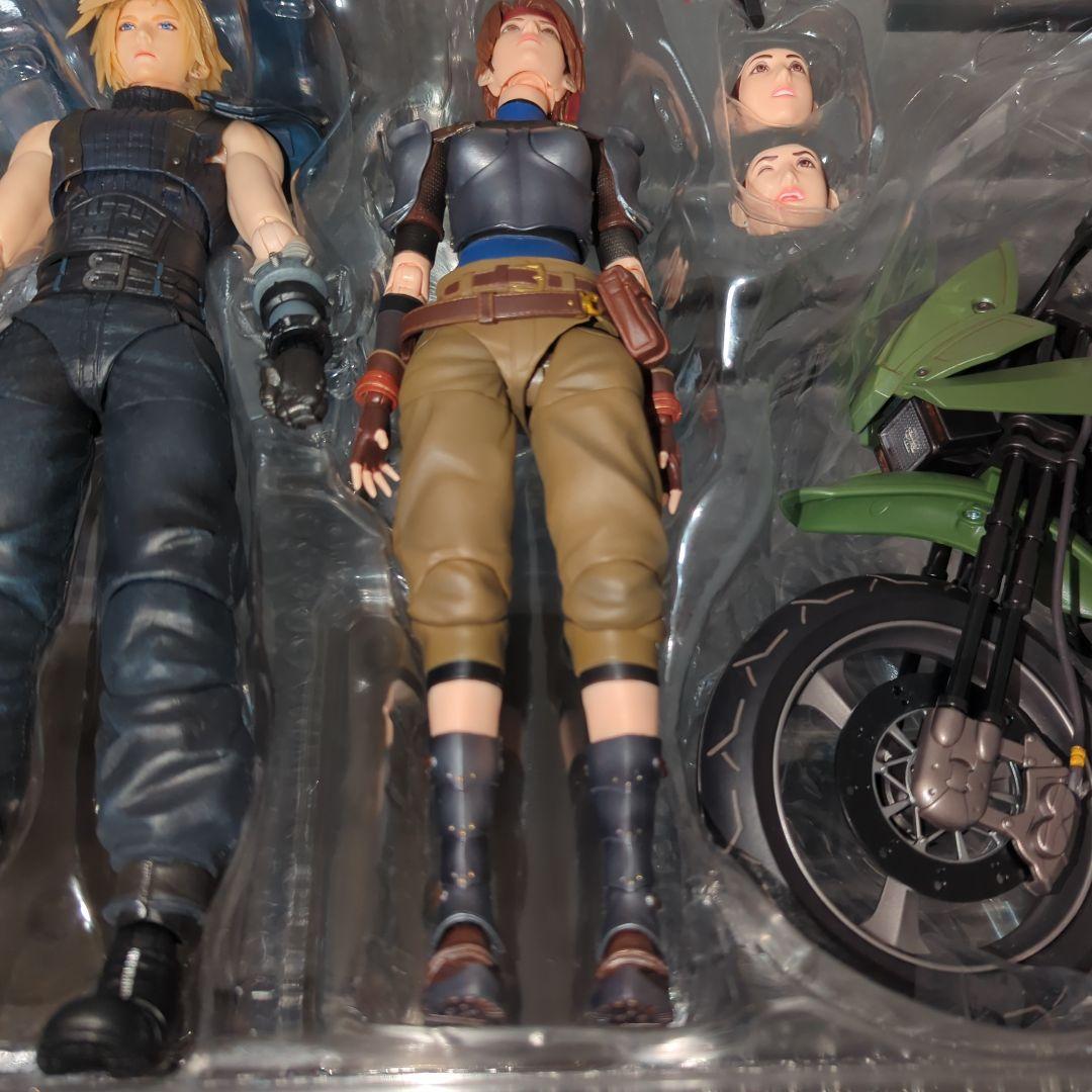 【希少】プレイアーツ改 ジェシー クラウド&バイクSET アクションフィギュア