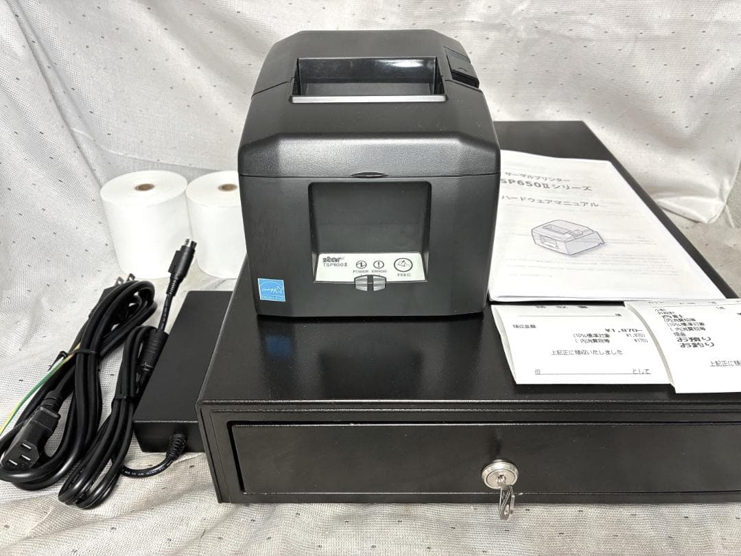 美品■スター精密　サーマルプリンター＆ドロアー■TSP650II　エアレジ対応