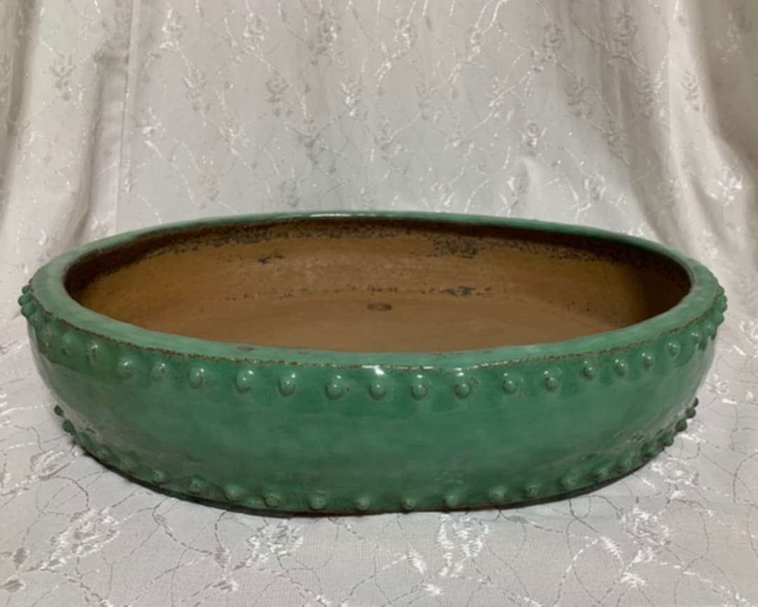 義村秀峰　盆栽鉢　やや大きめ鉢