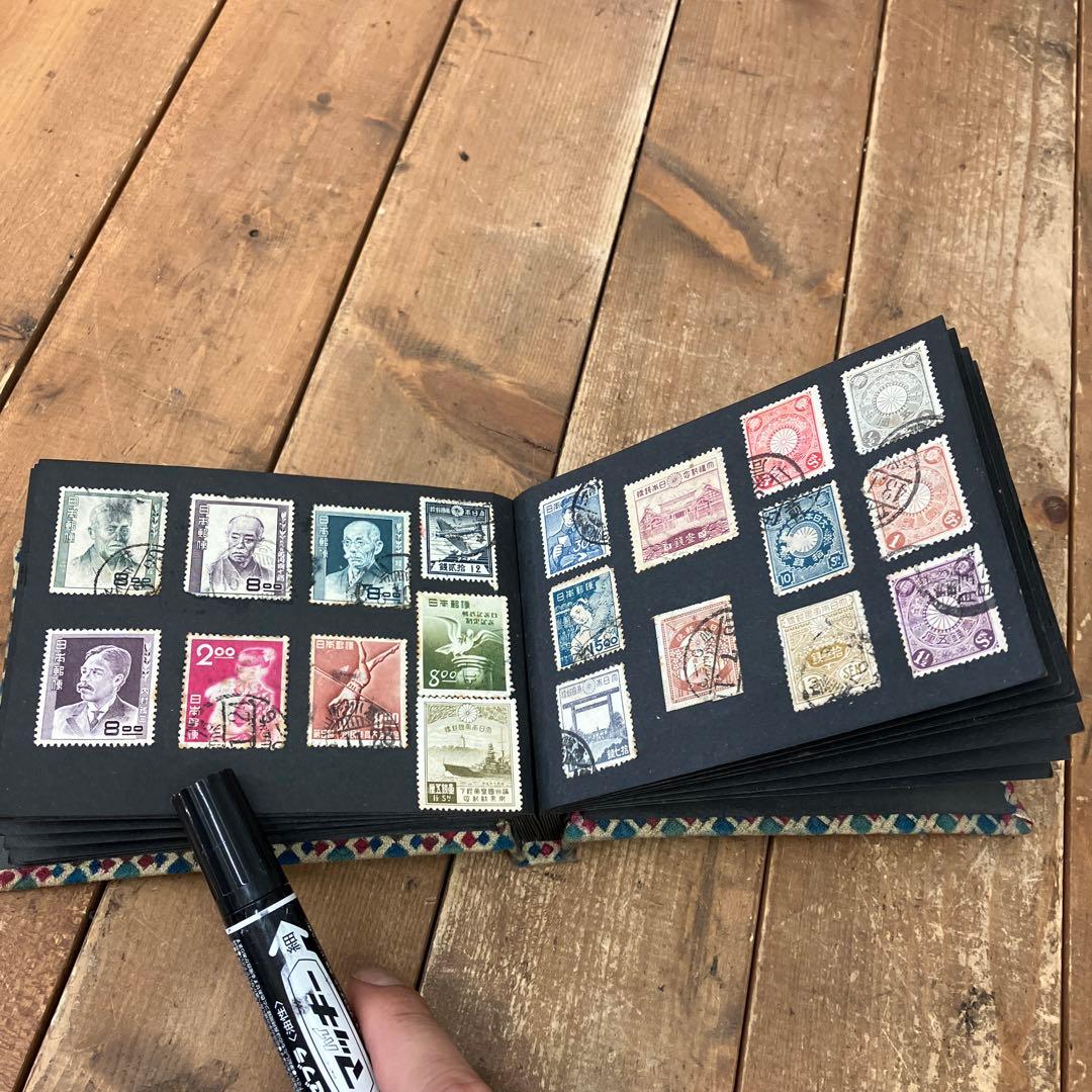 昭和レトロ 使用済み切手 1950年代 一銭五厘 記念切手 他 希少
