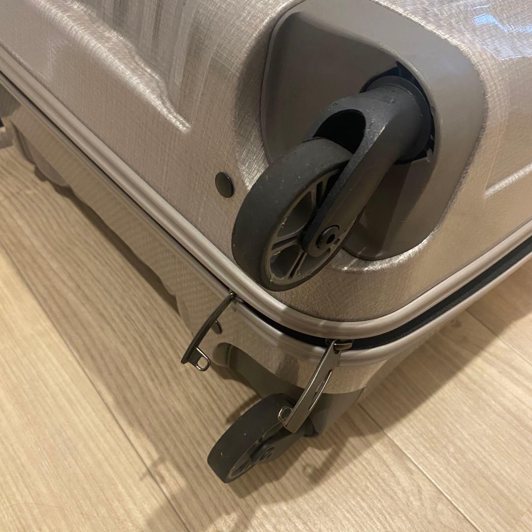 【極美品】サムソナイト コスモライト 94l パールホワイト