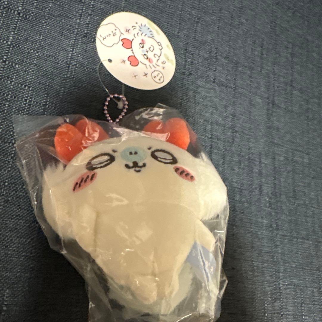 新品。ちいかわカニなマスコット　タグ付き