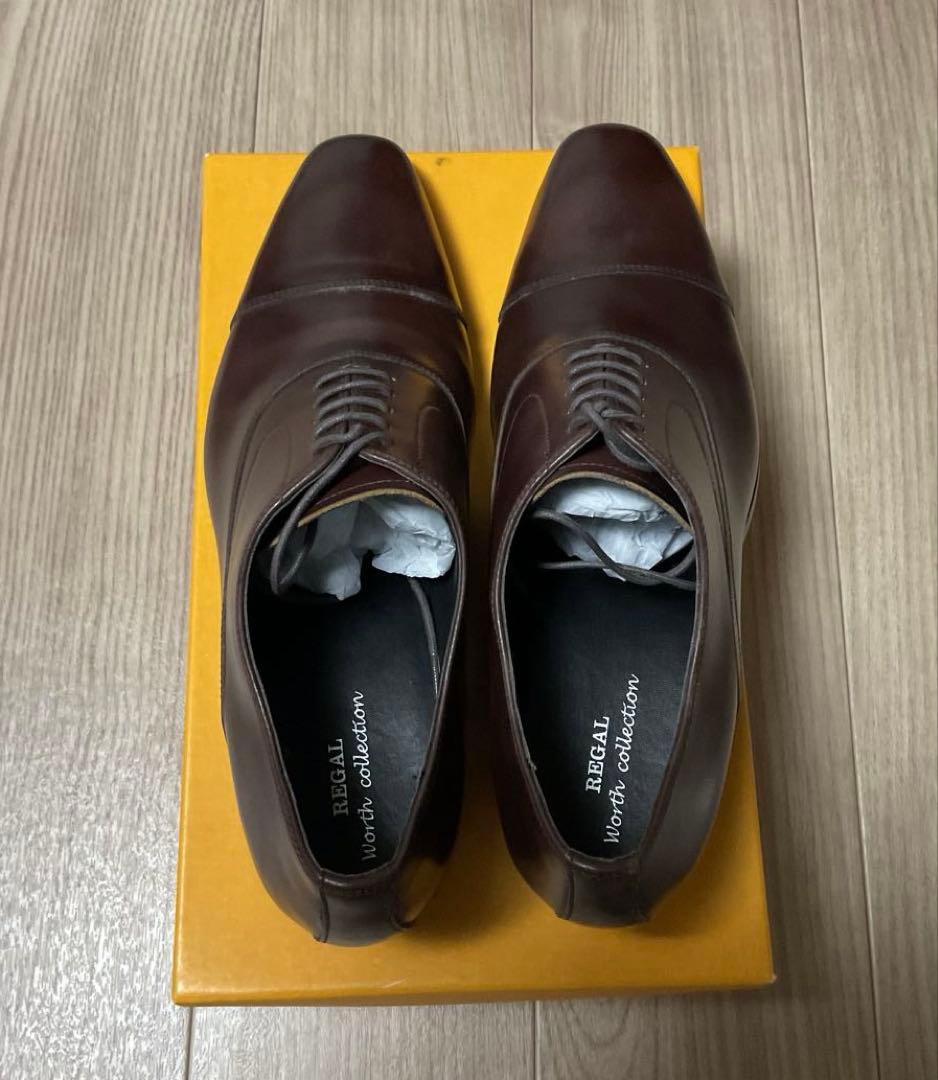 REGAL ダークブラウン レザー ビジネスシューズ　27cm