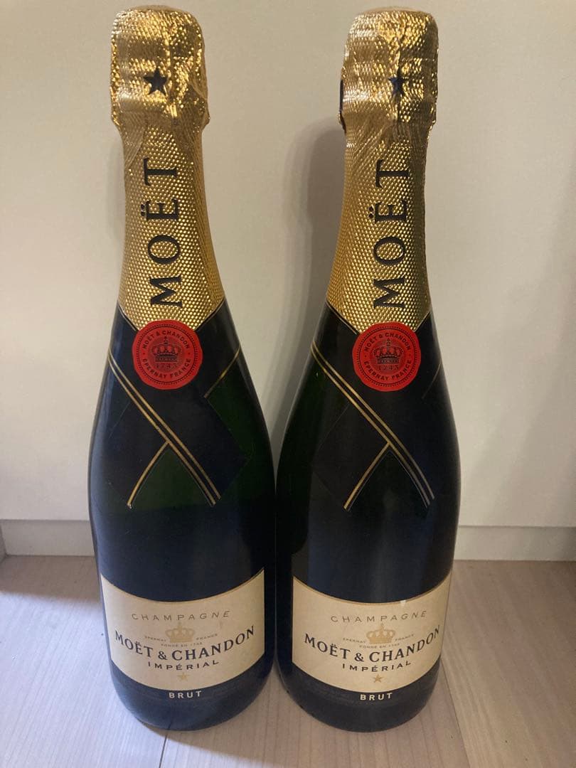モエ・エ・シャンドン　モエ　ブリュット　アンペリアル　2本セット　セラー保管