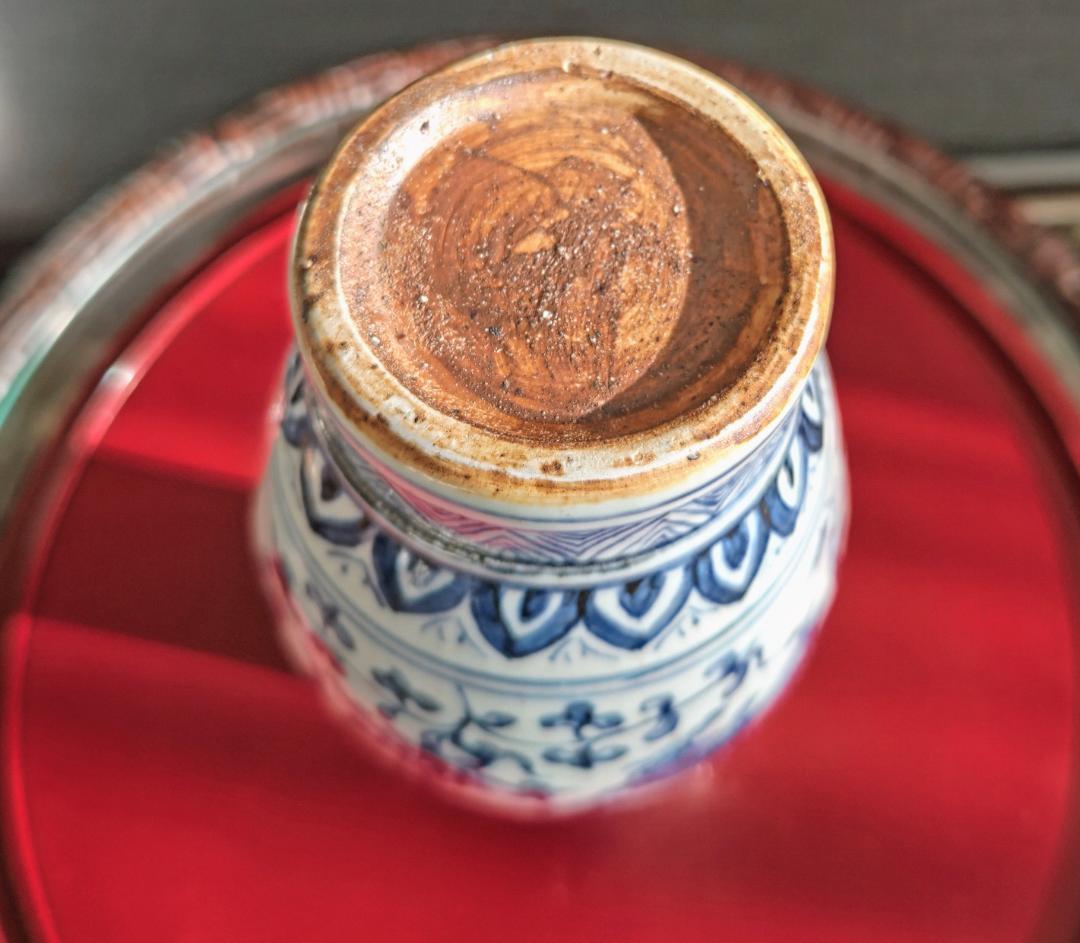 青白磁ドラゴン花瓶