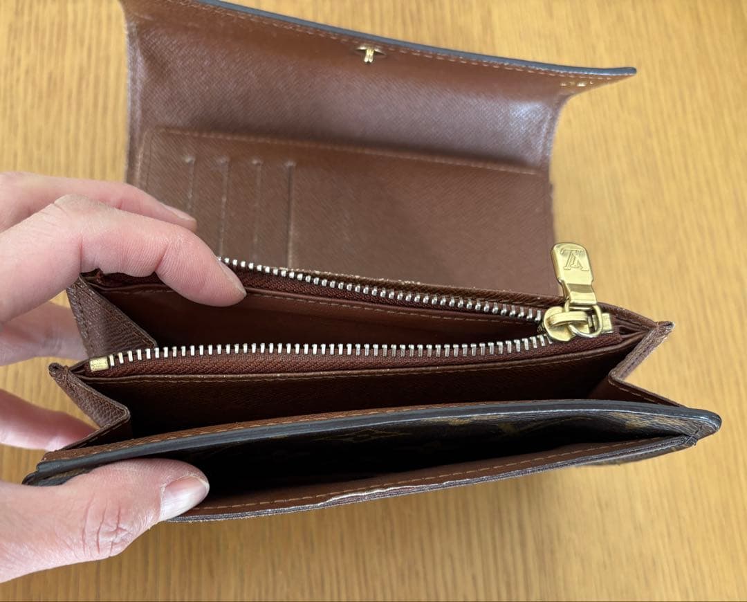 【再再値下げ】Louis Vuitton モノグラム 三つ折り財布