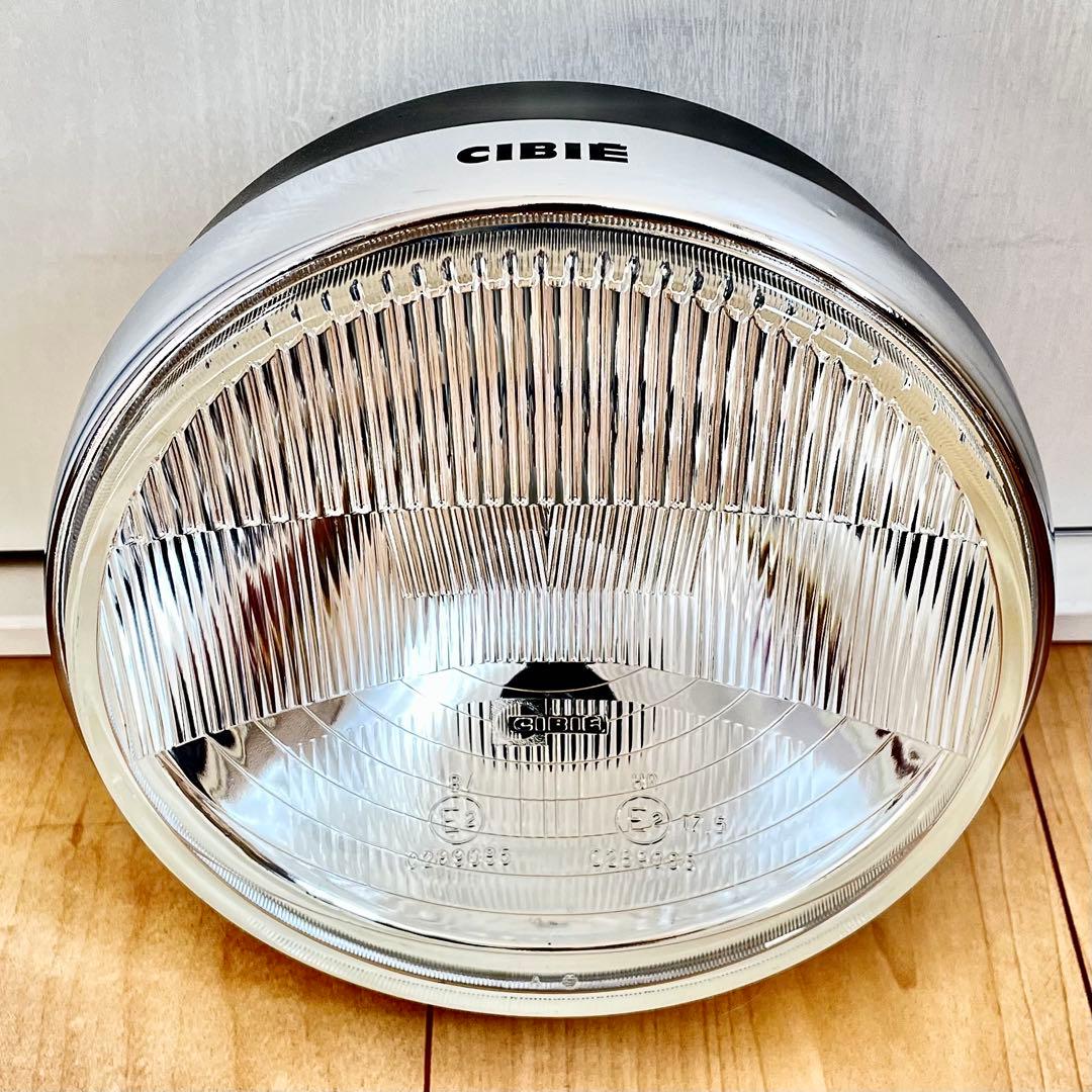 ☆☆☆！　当時物 シビエ 凹み ヘッドライト CIBIE