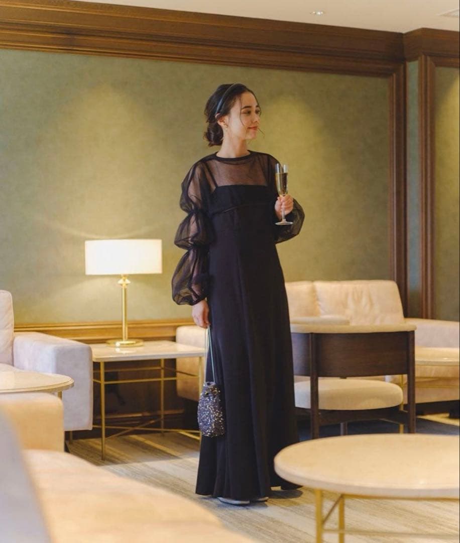 kastane tullelayereddress オケージョンドレス