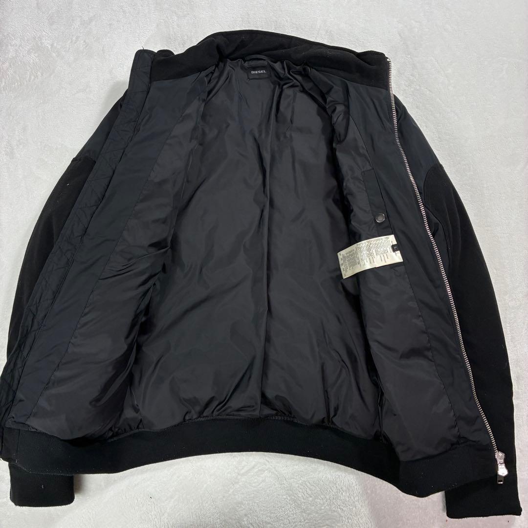 美品✨ディーゼル コットンジップアップブルゾン シングルライダース